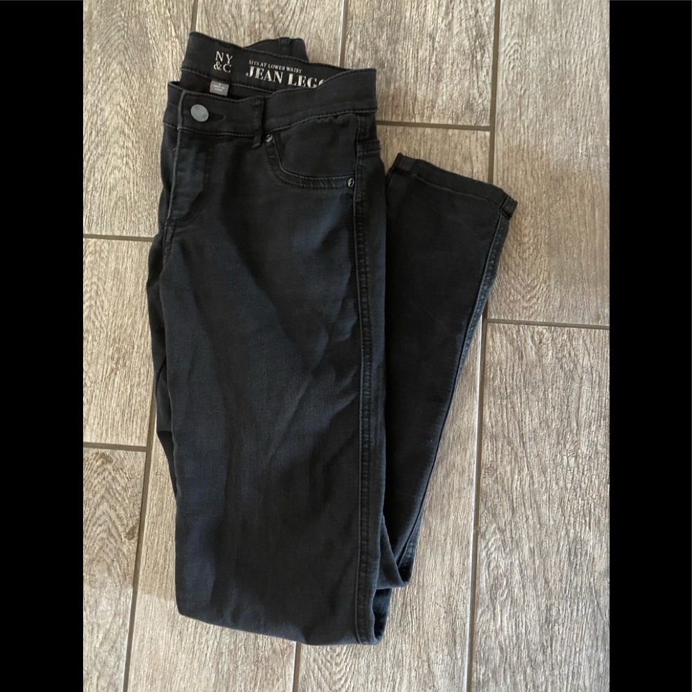 Black Jean leggings jeggings